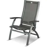 Hartman tuinmeubelen Tuinstoel Primo Comfort Recliner Grijs