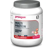 Sponser Sport Food Multi Eiwitpoeder Voor Drankjes Aardbei 850g