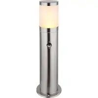 Globo Rvs Terraslamp Xeloo 50 Cm Met Sensor