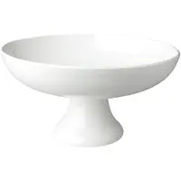 Asa selection Schaal Grande op Voet White 14 cm