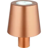 Globo RGB LED tafellamp oplaadbare fles lamp top flessenhals decoratieve lamp touch, USB, goudkleurig, 1W koel wit, DxH 10,5x14 cm