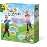 Ses - Mega bubbles - bellenblaas - met handige tool en sterk zeepsop voor mega bellen