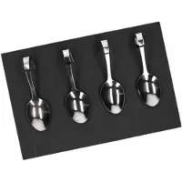 Cosy & Trendy Amuse serveerplank 30 cm met lepels 13 cm