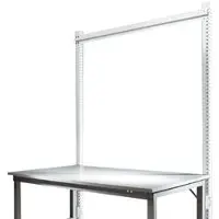 Manuflex Opbouwframe, Basistafel SPECIAAL werktafel-/werkbanksysteem UNIVERSAL/PROFI, 1500 mm, lichtgrijs