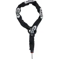 ABUS Fietsslot Insteekketting - Adaptor Chain 2.0 6KS - - zwart - 100 cm - geschikt voor elektrische fietsen - stadsfietsen
