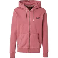 Superdry Sweatvest 'Essential' wijnrood