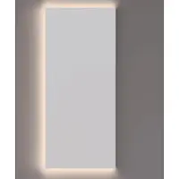 HiPP Toiletspiegel design spv rechthoek 35x80 cm met verlichting