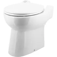 VETUS Wcs Push Button Electric Toilet 120v 60hz Wit 46 x 43 x 39 cm
