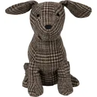 Newport Deurstopper Hond zit ruit 21x16x26 cm