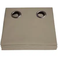 Speck Products MC637 100% Verduisterend Gordijn Revolution Grijsbeige - 135 x 260 cm