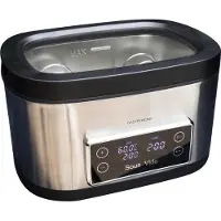 Gastronoma Sous Vide - Waterbak 9L - Slowcooker 700W - 18310011 - Zwart RVS