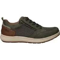 Rieker Sneakers groen Synthetisch Maat 42
