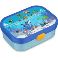 Mepal Broodtrommel Campus Tropical Ocean Blauw 17,8 X 13,2 X 6,1 Cm