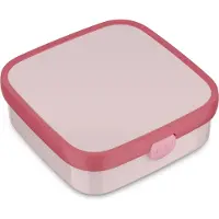 Mepal Bento lunchbox groot Campus - 1.25 l - Inclusief 2 uitneembare lekdichte bentobakjes & vorkje - Cool pink