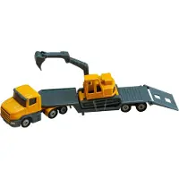 Siku Werkwagen - Vrachtwagen m. Graafmachine - - OneSize - Werkvoertuigen