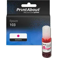 PrintAbout Huismerk Epson 103 (C13T00S34A) Inktcartridge Magenta