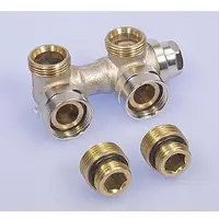 Heimeier Vekolux onderblok 1 pijps 1/2 50mm haaks voor radiator bi.dr. 053550000
