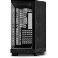 NZXT PC-behuizing H6 FLOW Mid-tower Zwart RGB met zijpaneel van gehard glas