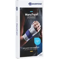 Bauerfeind Manutrain polsbrace Zwart - Links - Maat 2