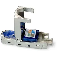 Nedis Rj45-connector Fresh Green Box Mannelijk - Cat6 / Cat6a Metaal