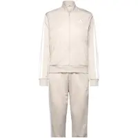 Adidas Trainingspak 'Essentials' greige / wit