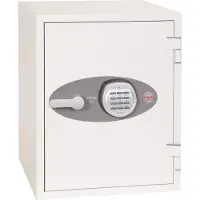 Phoenix Brandbeveiligingskast FS 1283 E, elektronisch slot, staal, signaalwit RAL 9003, signaalwit RAL 9003