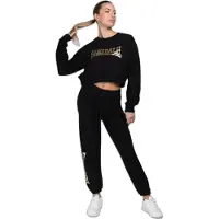 Lonsdale Sweatshirt 'Culbokie' goud / zwart