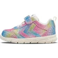 Hummel Sneakers 'Crosslite' blauw / geel / lichtroze / wit