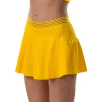 Drop Shot Sol Skirt Geel S Vrouw