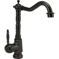 REA Bona Old Black High - Wastafelkraan - Zwart