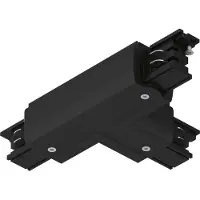 Paulmann 91380 ProRail3 T-Connect Erde 230V-railsysteemcomponenten T-verbinder ProRail3 Zwart