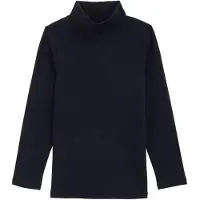 We fashion - Jongens T-shirt met col van katoenmix - Regular fit - Donkerblauw - Katoen - Maat: 170/176