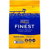 Fish4Dogs Voer Voor Volwassen Honden Van Grote Rassen Met Eersteklas Witte Vis 1.5kg