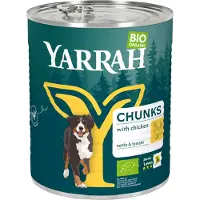 Yarrah Bio Hondenvoer Chunks Kip & Rund 820 Gr