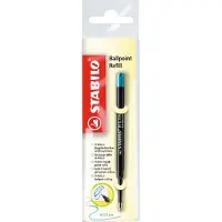 Stabilo Smartball Balpen-navulling Medium Balpen Blauw 2/041-02
