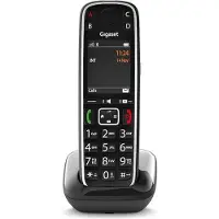 Gigaset E720 - elderly phone - zwart