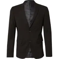 Lindbergh Slim Fit Blazer zwart, Effen