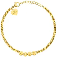 Purelei Armband 'Spread Love' goud