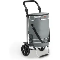 Juskys Boodschappentrolley 3in1 - 56L - Grijs