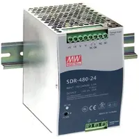 MEAN WELL SDR-480-24 DIN-rail netvoeding 24 V/DC 20 A 480 W Aantal uitgangen:1 x Inhoud 1 stuk(s)