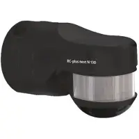 B.E.G. BRÜCK PIR Bewegingssensor | Plafond Opbouw IP54 36m Zwart | 93323