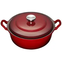 Le Creuset faitout braadpan 24cm, 2,4L rood