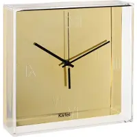 Kartell Tic & Tac Klok Metallic Gold