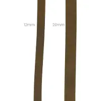 Animal Boulevard Ab30080 - Hals- En Leibanden - Hond - Ab Country Leather Hd Handvrije Leiband Cognac-20mmx200cm - Maat: 20mmx200cm - 205318
