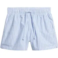 Superdry Broek lichtblauw / wit