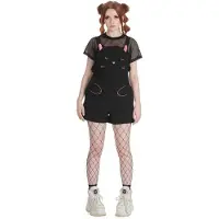 Banned - Usagi Playsuit - XS - Zwart