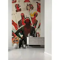 Komar Kinderbehang Marvel Deadpool Target Shooting (1 stuk)