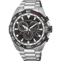 Citizen Radio Controlled CB5036-87X Horloge Chronograaf Staal Zwart