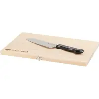 Snow Peak - Keuken - Chopping Board Set Large voor Unisex van Hout - Beige