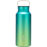 Snow Peak - Titanium Aurora Bottle - Drinkfles 800 ml, turkoois/groen